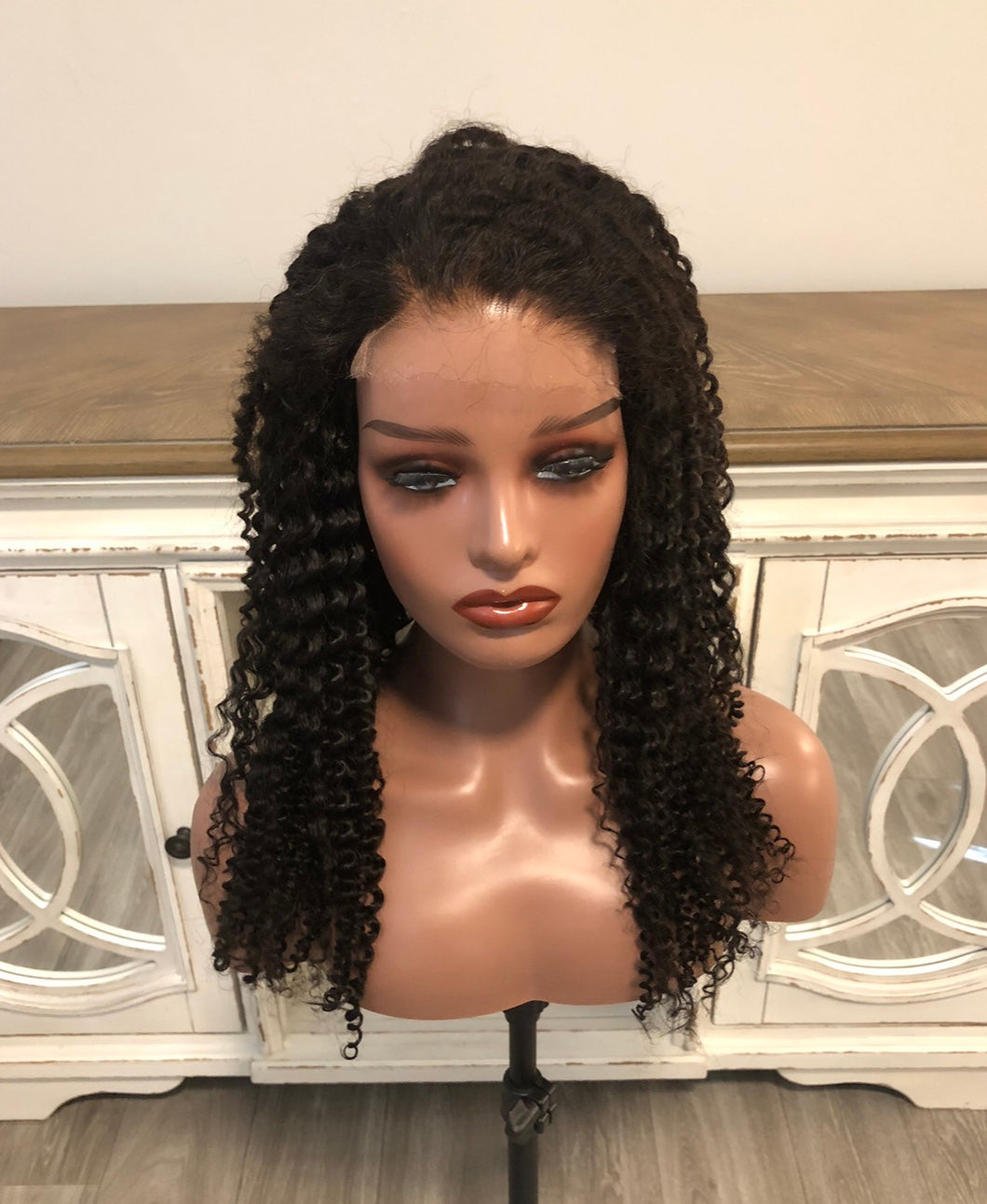 "Gigi" Chic Virgin Kinky Curly 5x5 HD Lace Closure Wig