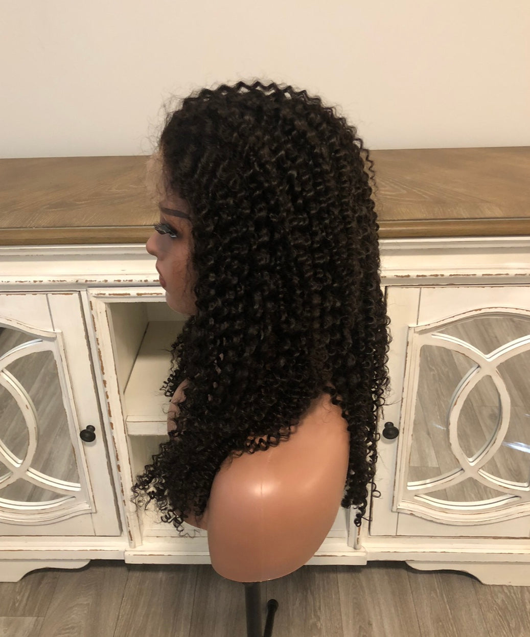 "Gigi" Chic Virgin Kinky Curly 5x5 HD Lace Closure Wig