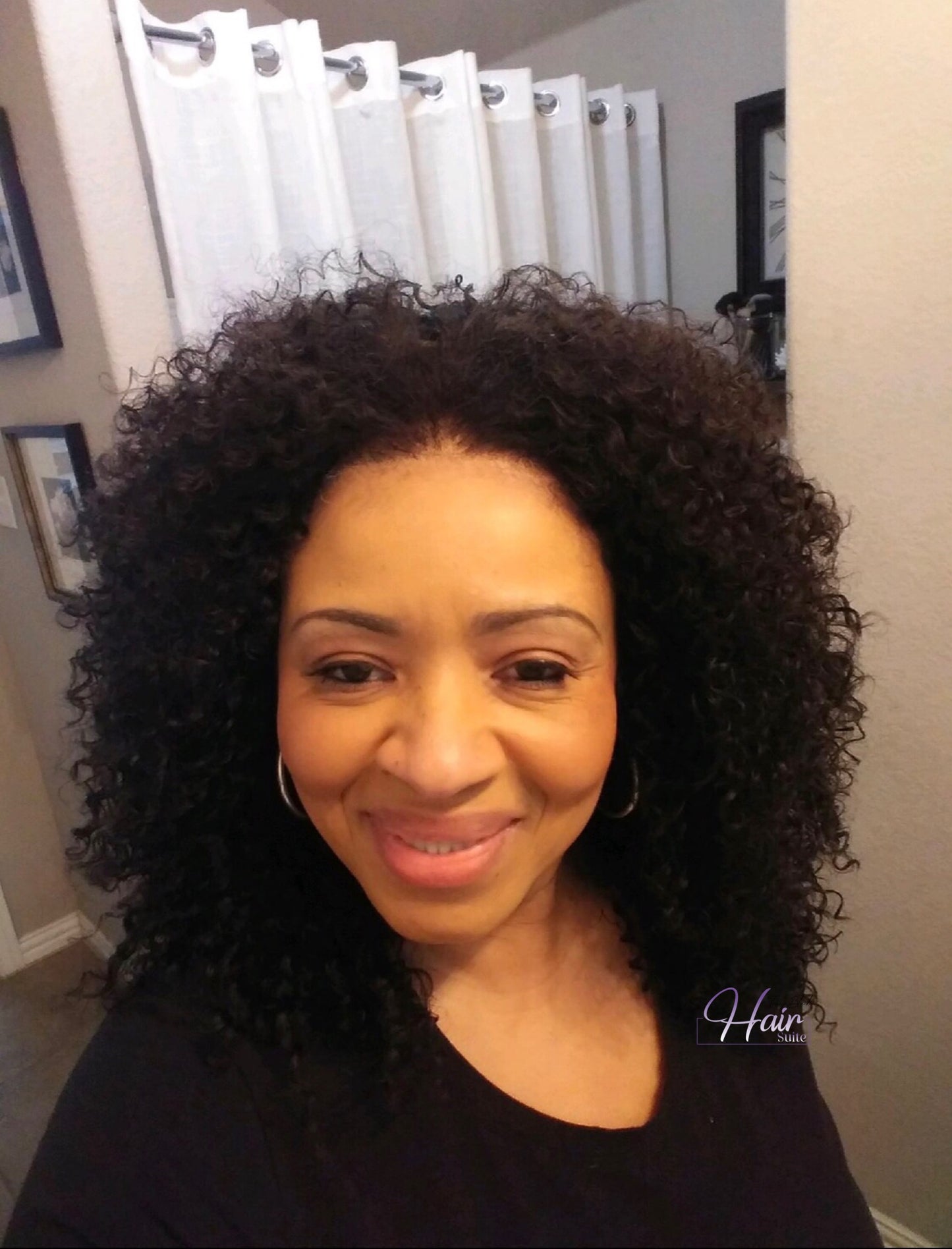 "Gigi" Chic Virgin Kinky Curly 5x5 HD Lace Closure Wig